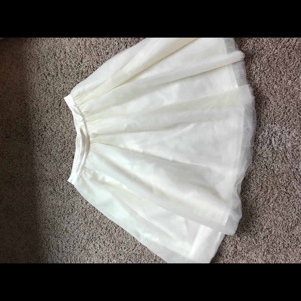 MOD CLOTH knee length tulle skirt